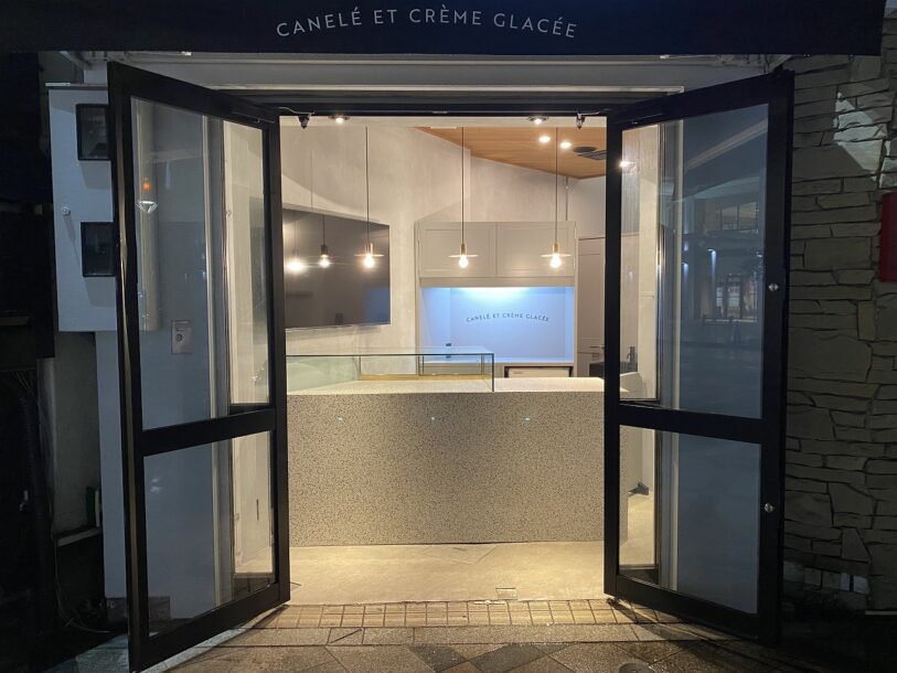 東京都　CANELE ET CREME GLACEE　店舗リノベーション工事