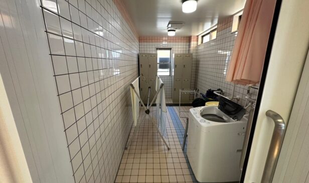 既設写真<ランドリースペース><br />
